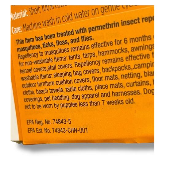 Insect Shield Dog Safety Vest XXL Protective Repels Mosquito Ticks Fleas Gear - Picture 11 of 13